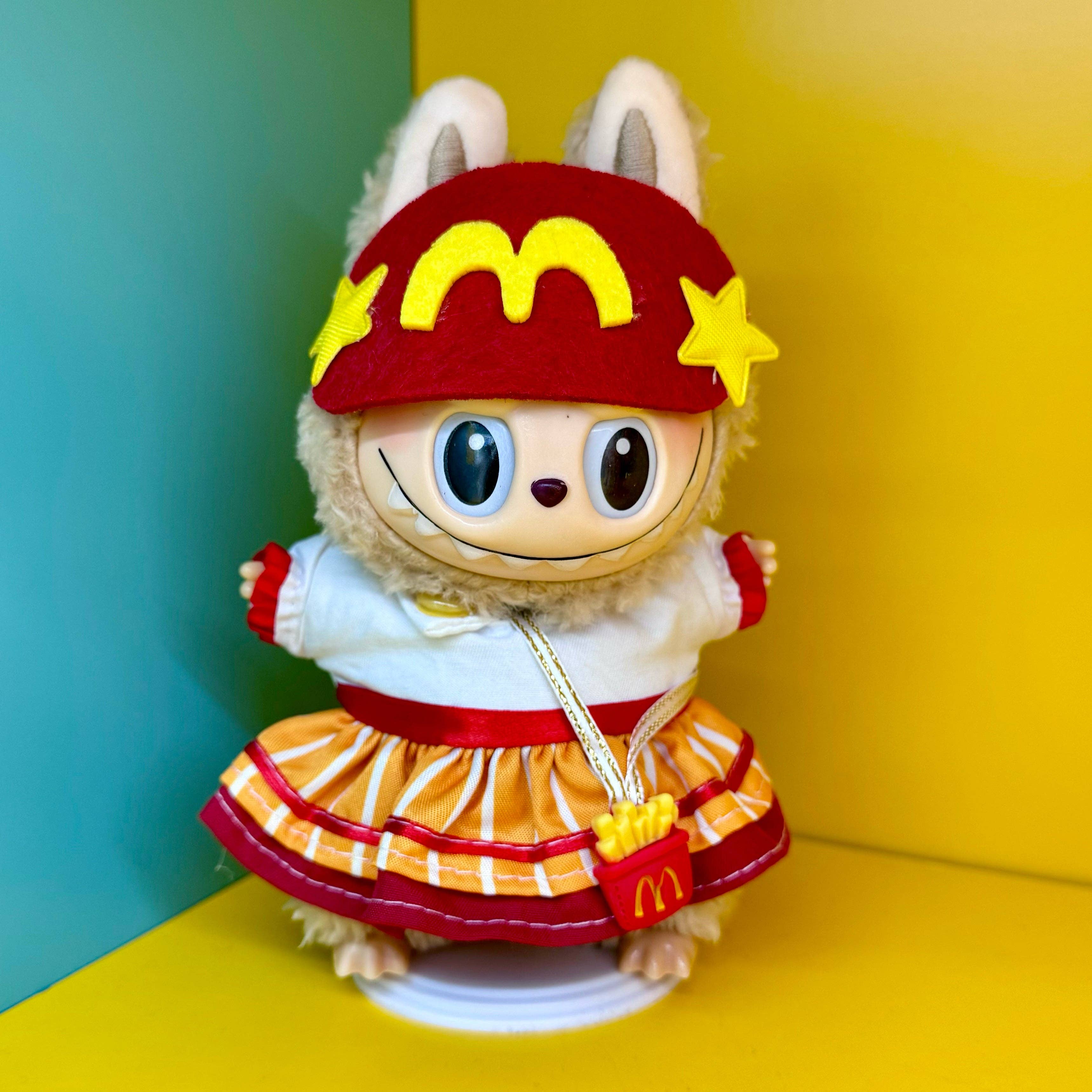 Bewaltz - Labubu Outfit - Retro Diner Waitress