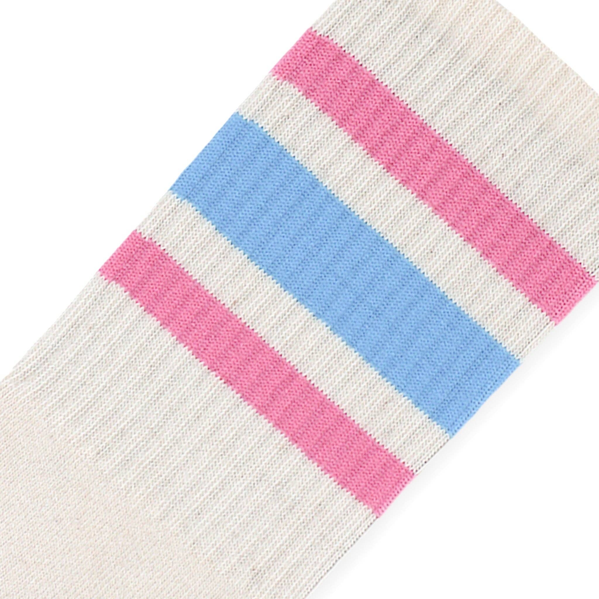 SOCCO Socks - Cotton Candy Striped