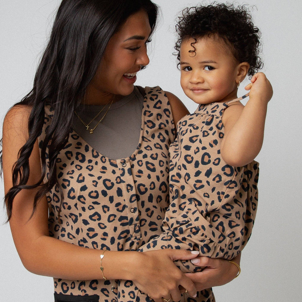 RAGS - Strappy Jumper - 'Leopard'