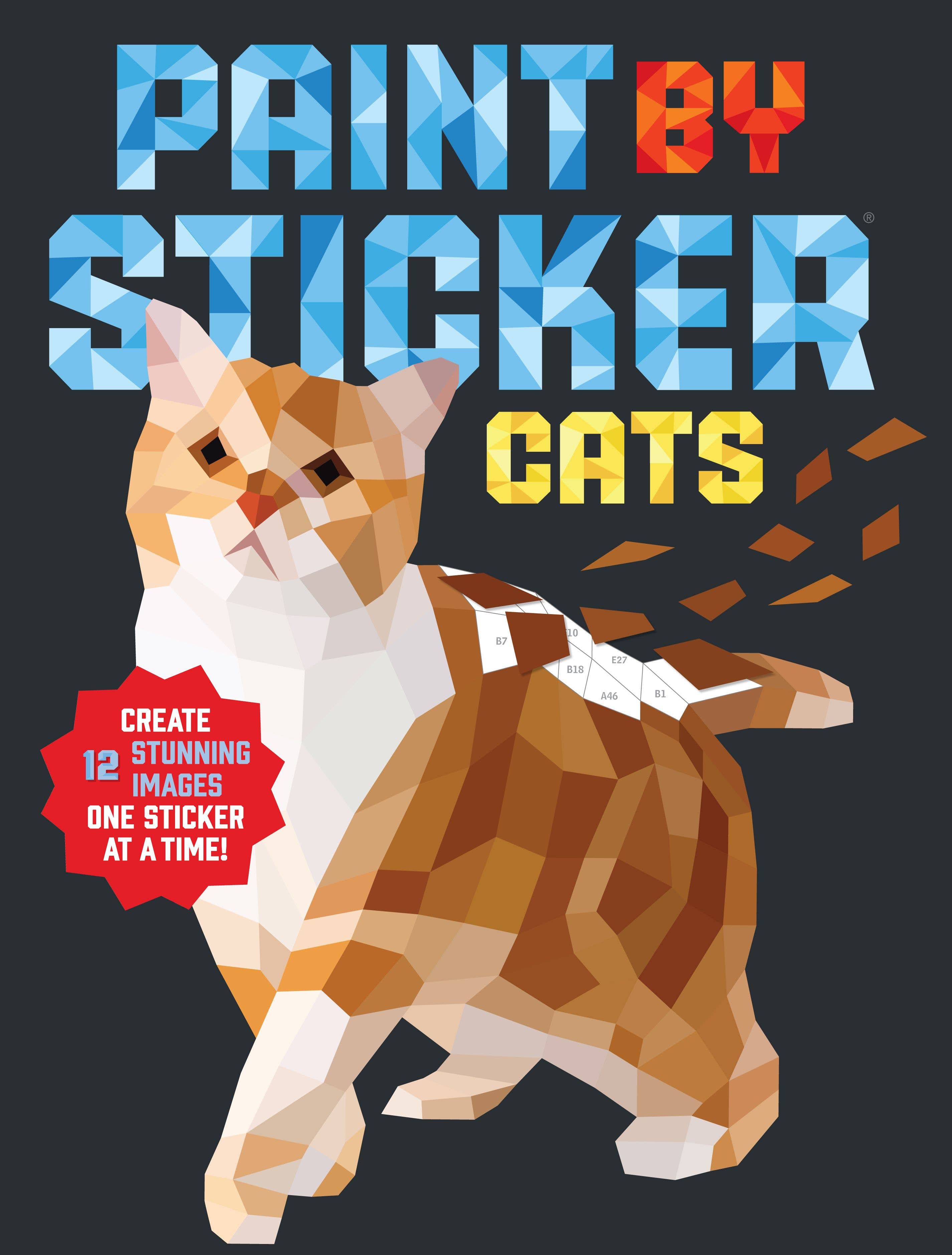 Hachette Book Group - Paint by Sticker: Cats