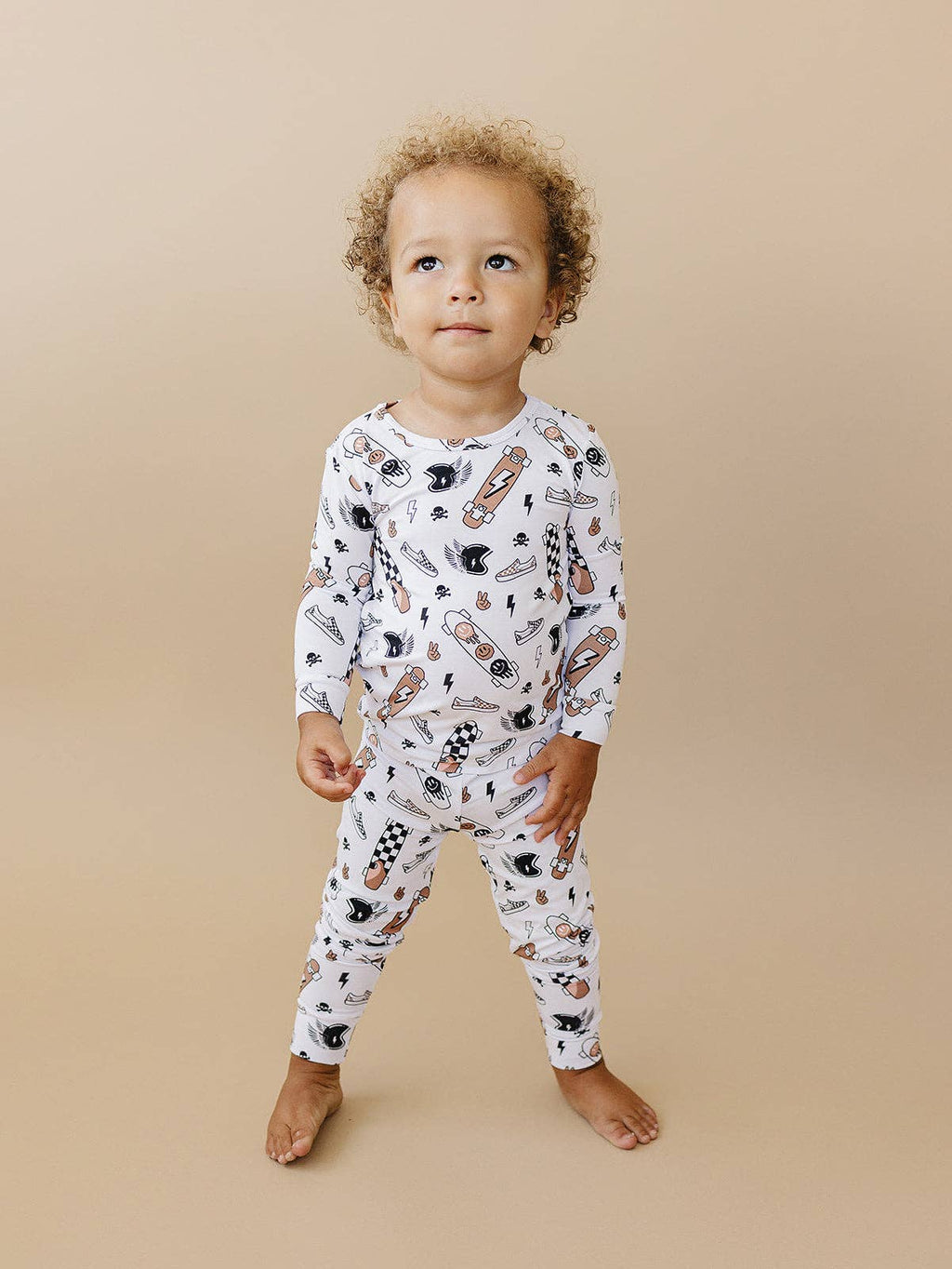 Lucky Panda Kids Bamboo Two Piece Set - Sk8er