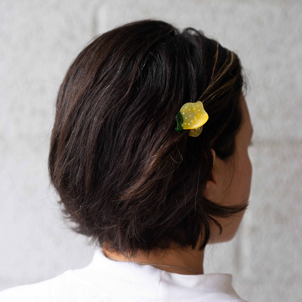 Jenny Lemons Hair Claw Clip - Mini Lemon