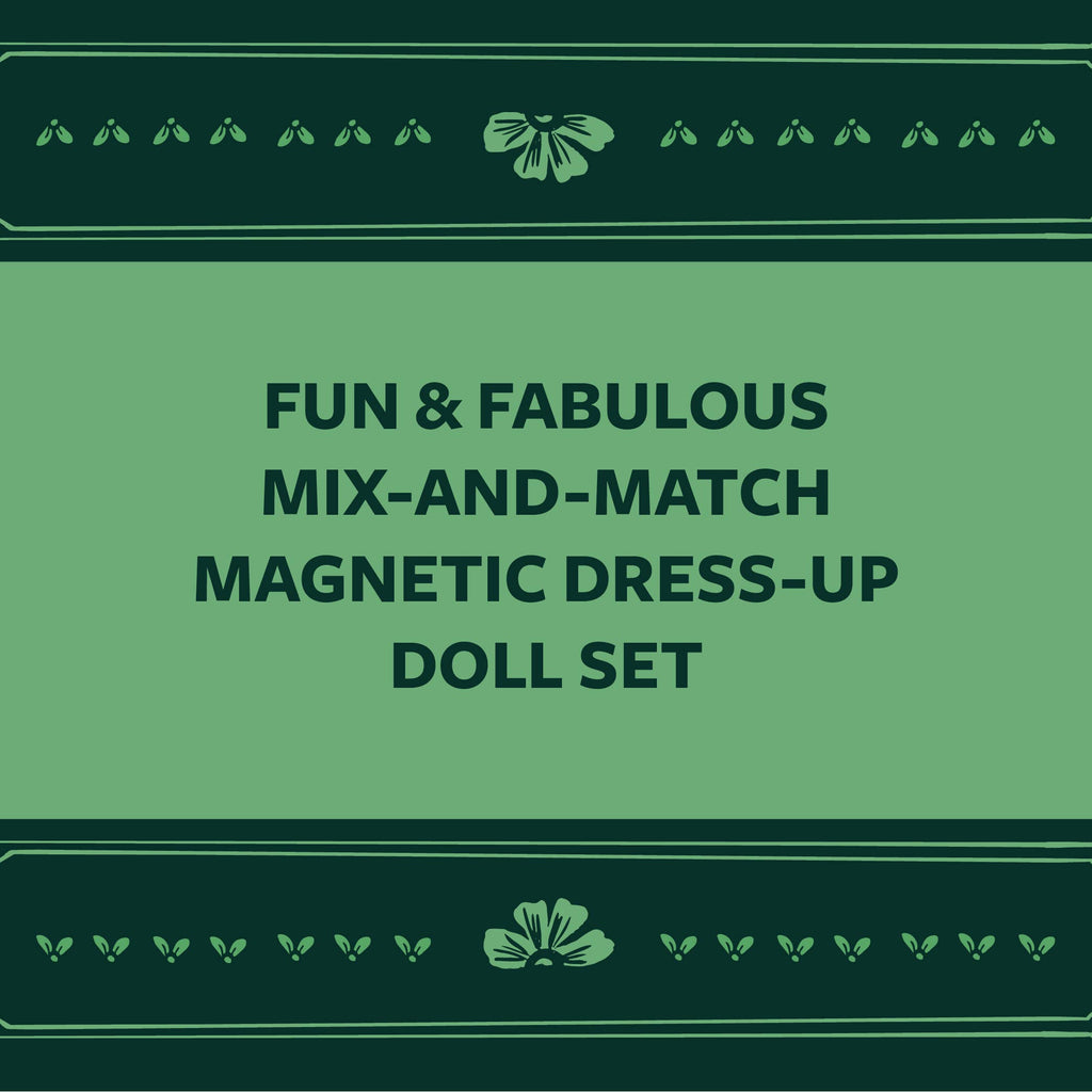 Chronicle Books - Fearless Fashion Magnetic Dolls