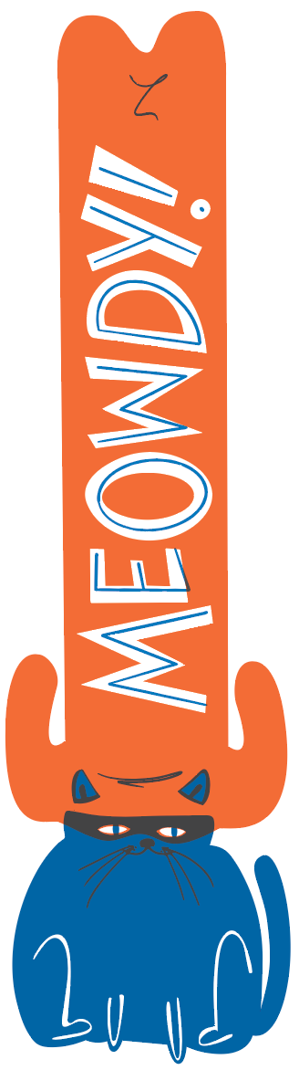 Pier Six Press - Meowdy XL Vinyl Sticker