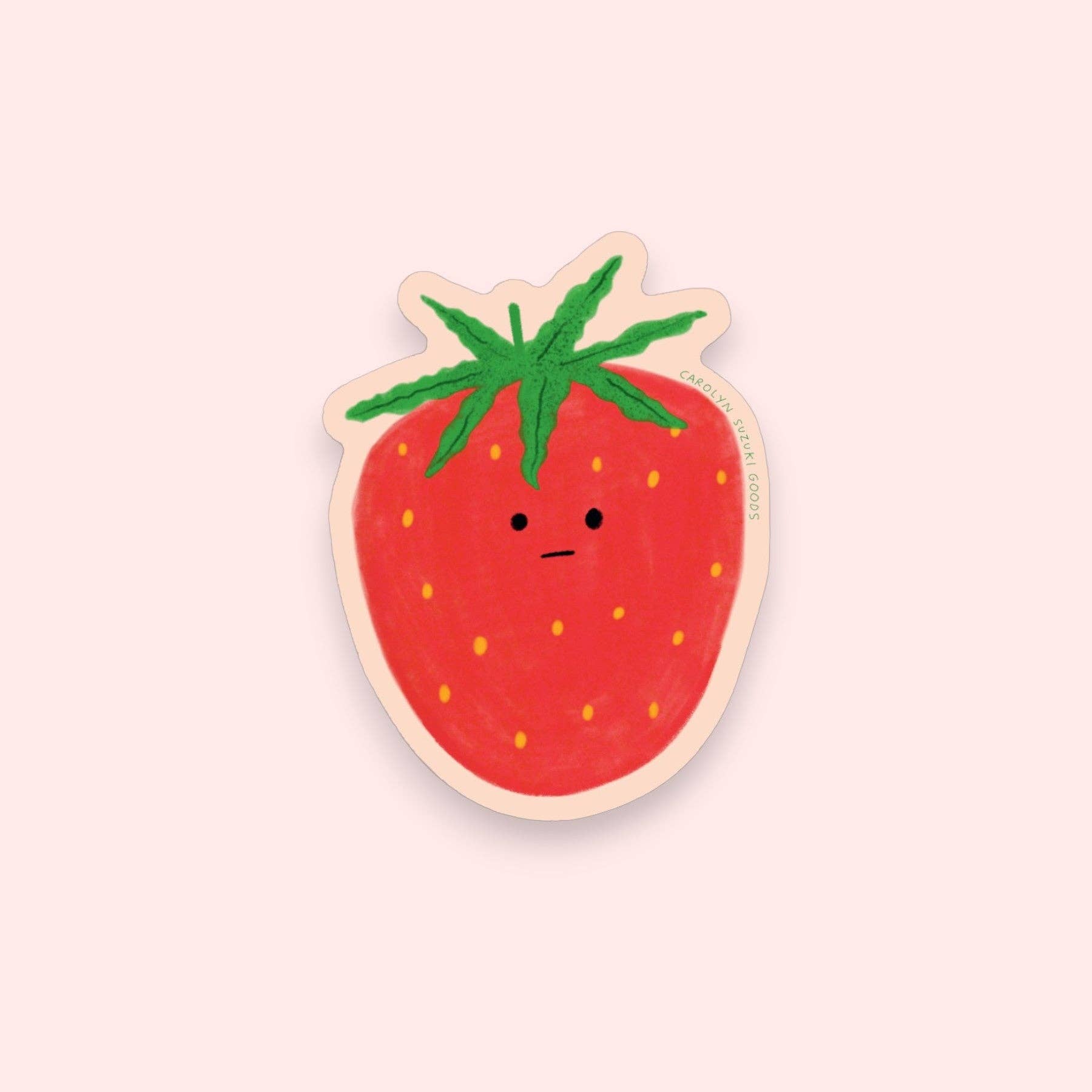 Carolyn Suzuki Sticker - Giant Ichigo