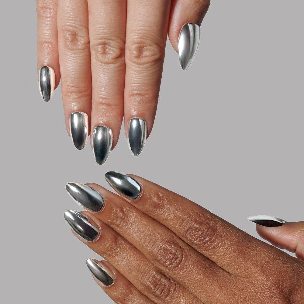 Glamnetic Press On Nails - Platinum