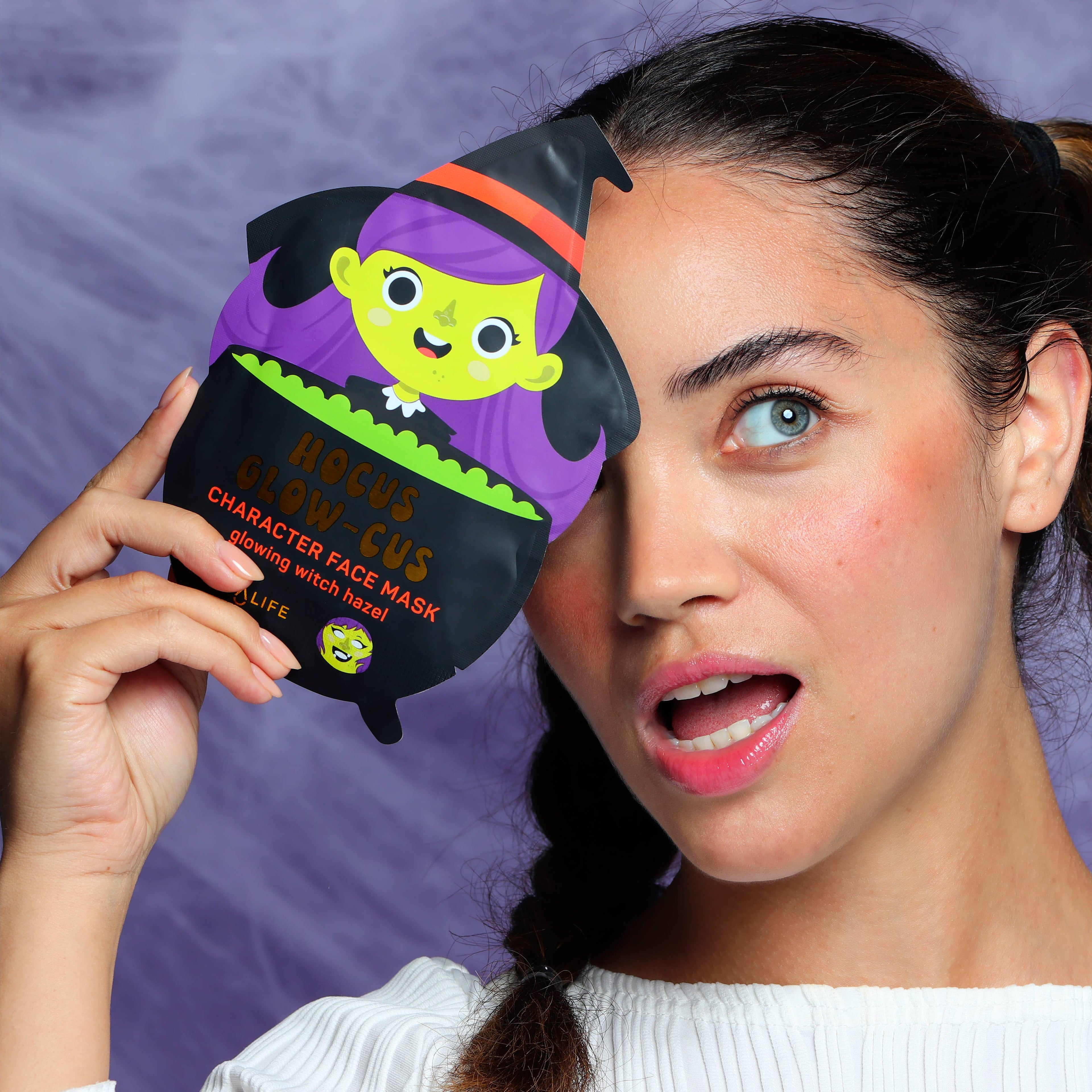 My Spa Life - Halloween Sheet Masks | Witch, Mummy, Cat