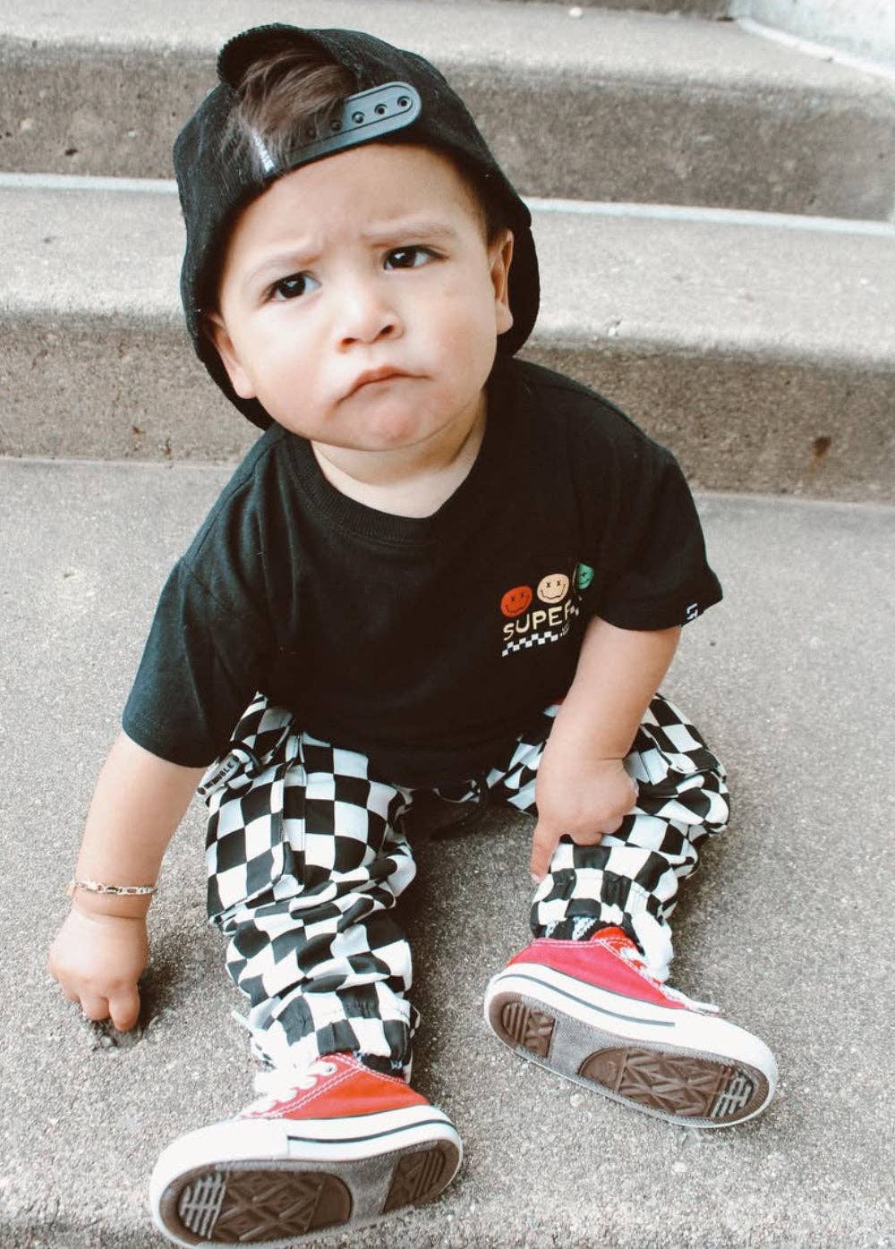 Little Trouble - Classic Checker Cargos (Final Sale)