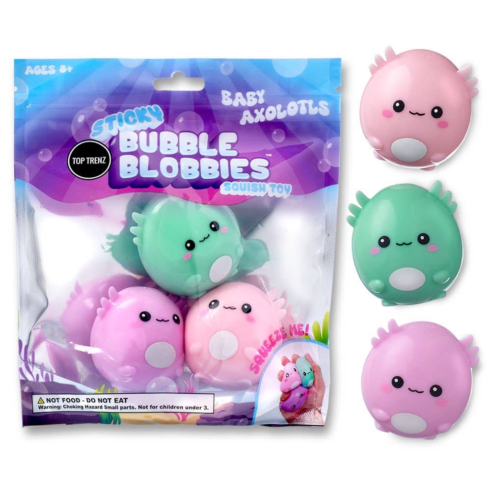 Squishy Baby Axolotls