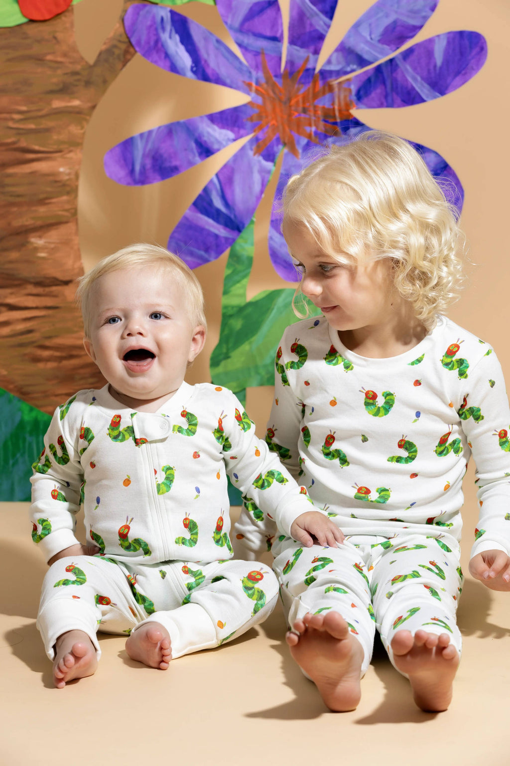 Monica + Andy Zip Romper - The Very Hungry Caterpillar