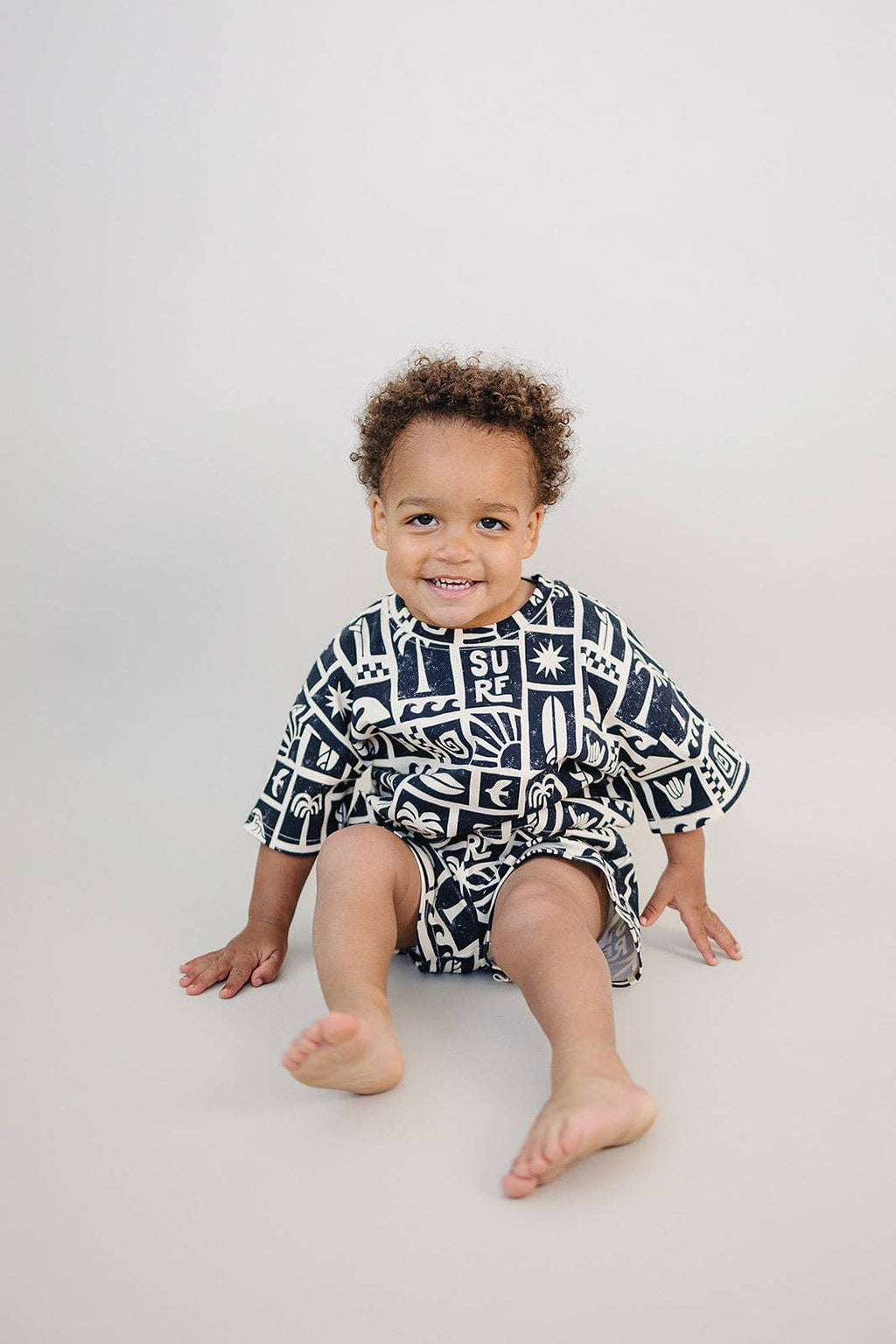 Lucky Panda Kids Shorts Set - Coastal Club