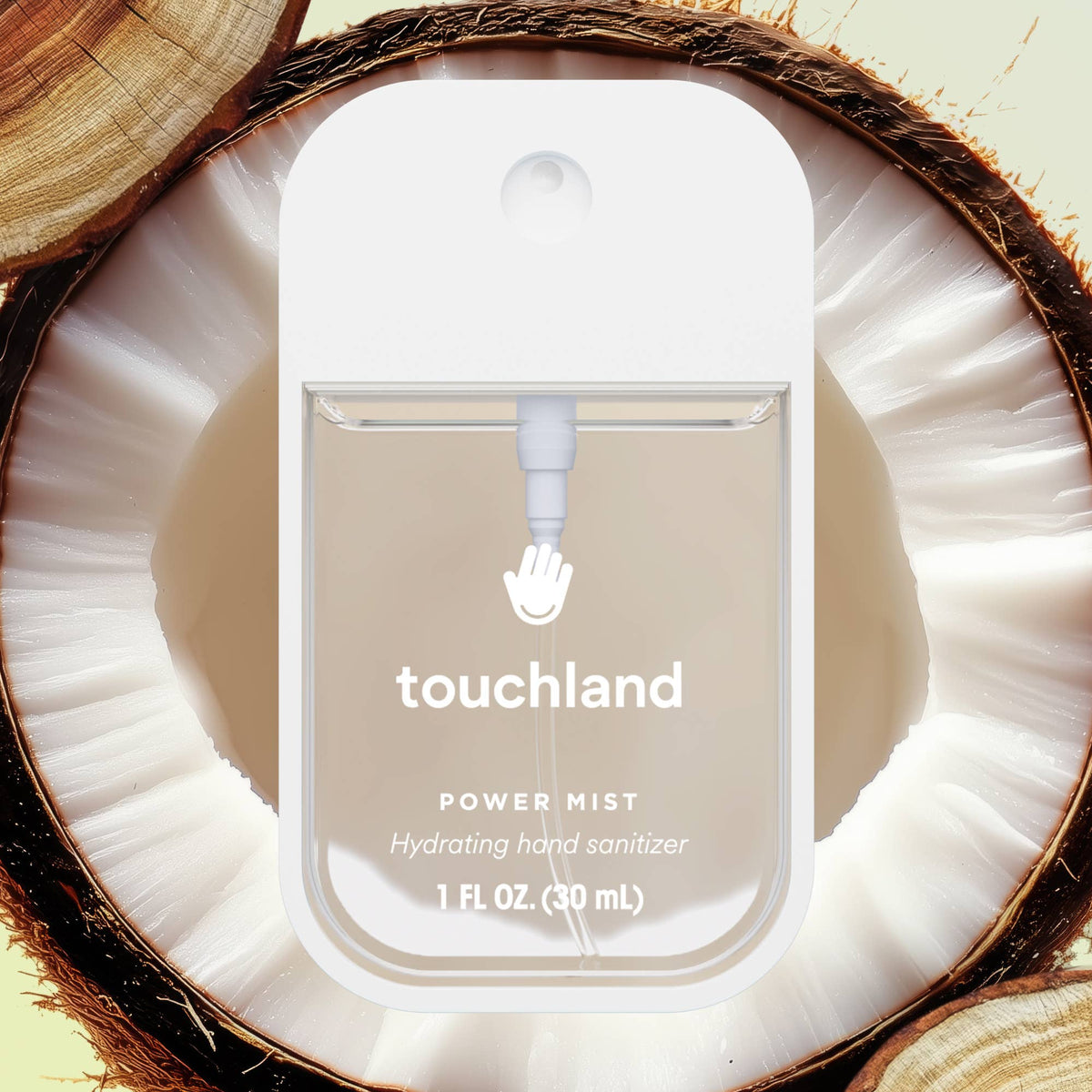 Touchland - Beach Coco Power Mist Hydrating Hand Sanitizer