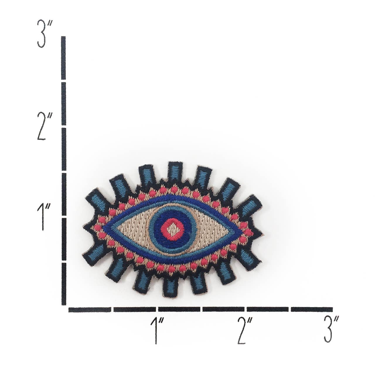 Wildflower + Co. Patch - Evil Eye