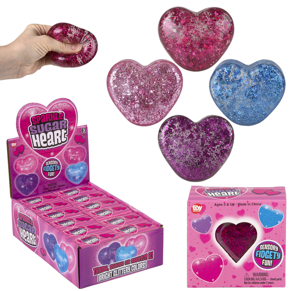 Squishy Sugar Sparkle Heart