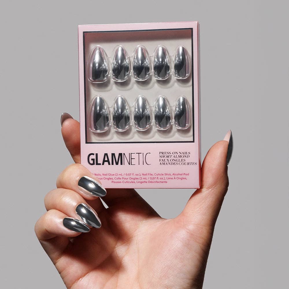 Glamnetic Press On Nails - Platinum