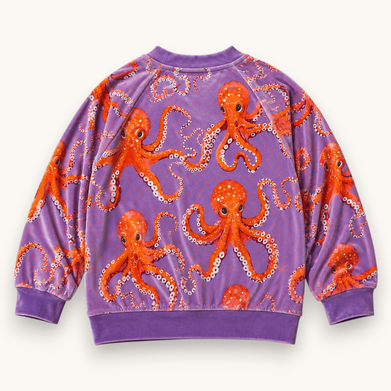 Best Day Ever Kids - Octo Party Velvet Pullover