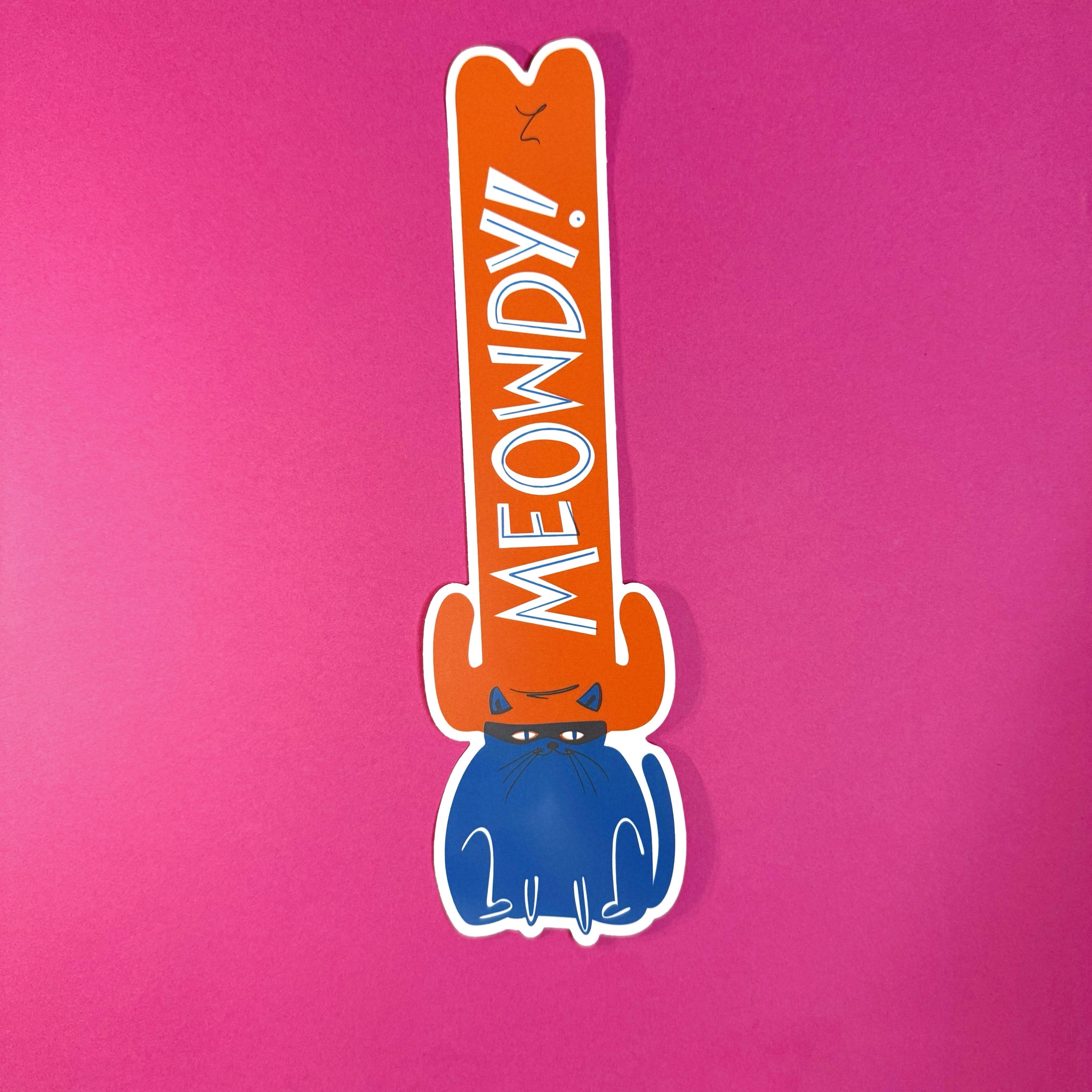 Pier Six Press - Meowdy XL Vinyl Sticker