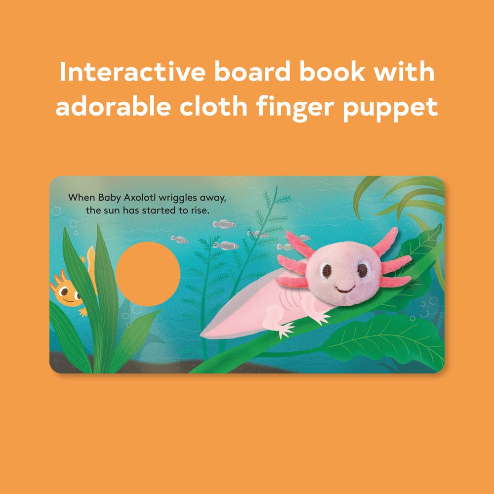 Chronicle Books - Baby Axolotl: Finger Puppet Book