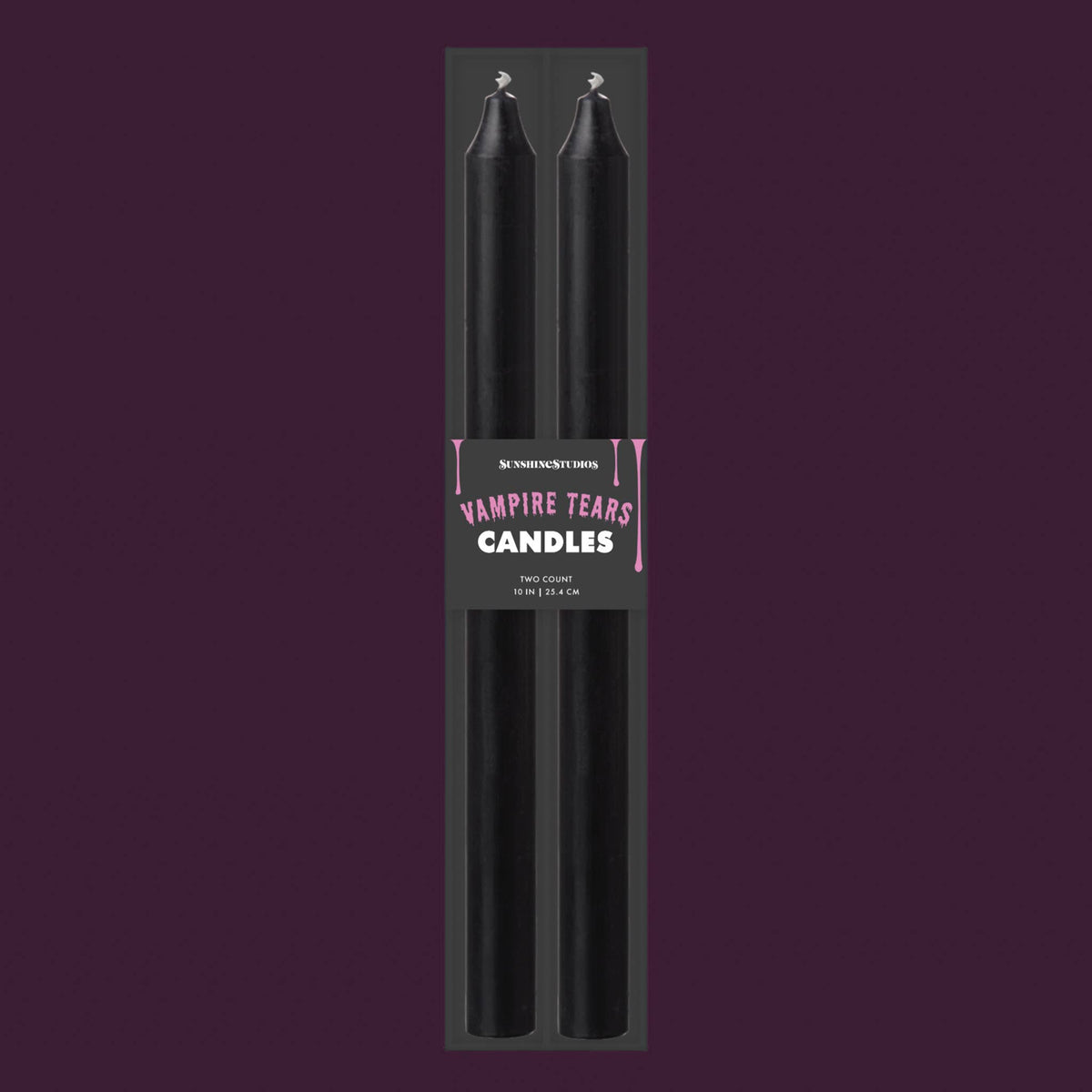 Sunshine Studios Color Dripping Candle - Vampire Tears