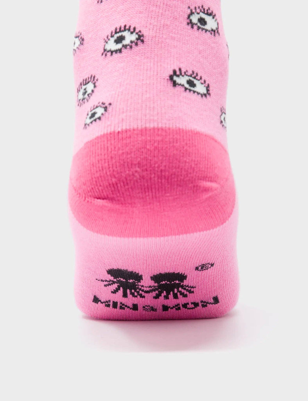 Min & Mon - Fuchsia Socks - All Over Eyes