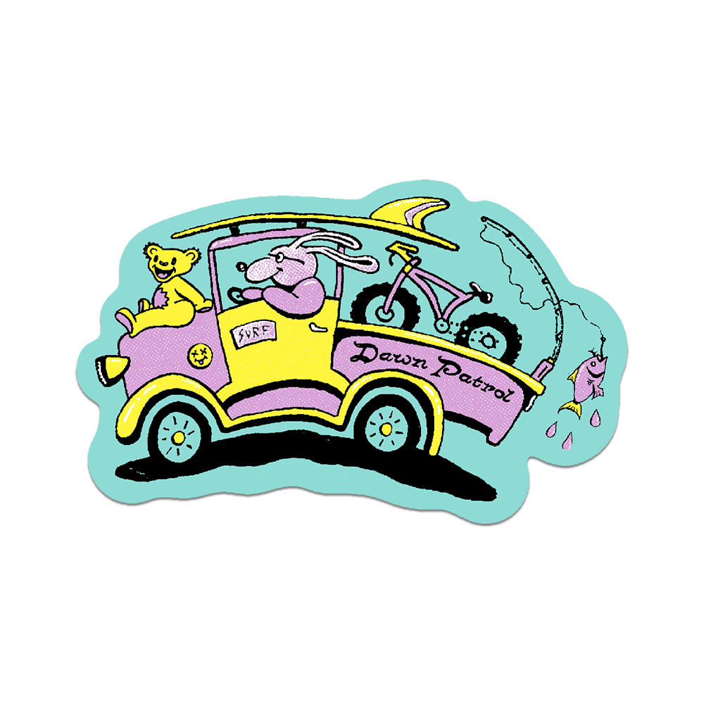 Die-Cut Vinyl Sticker - Dawn Patrol