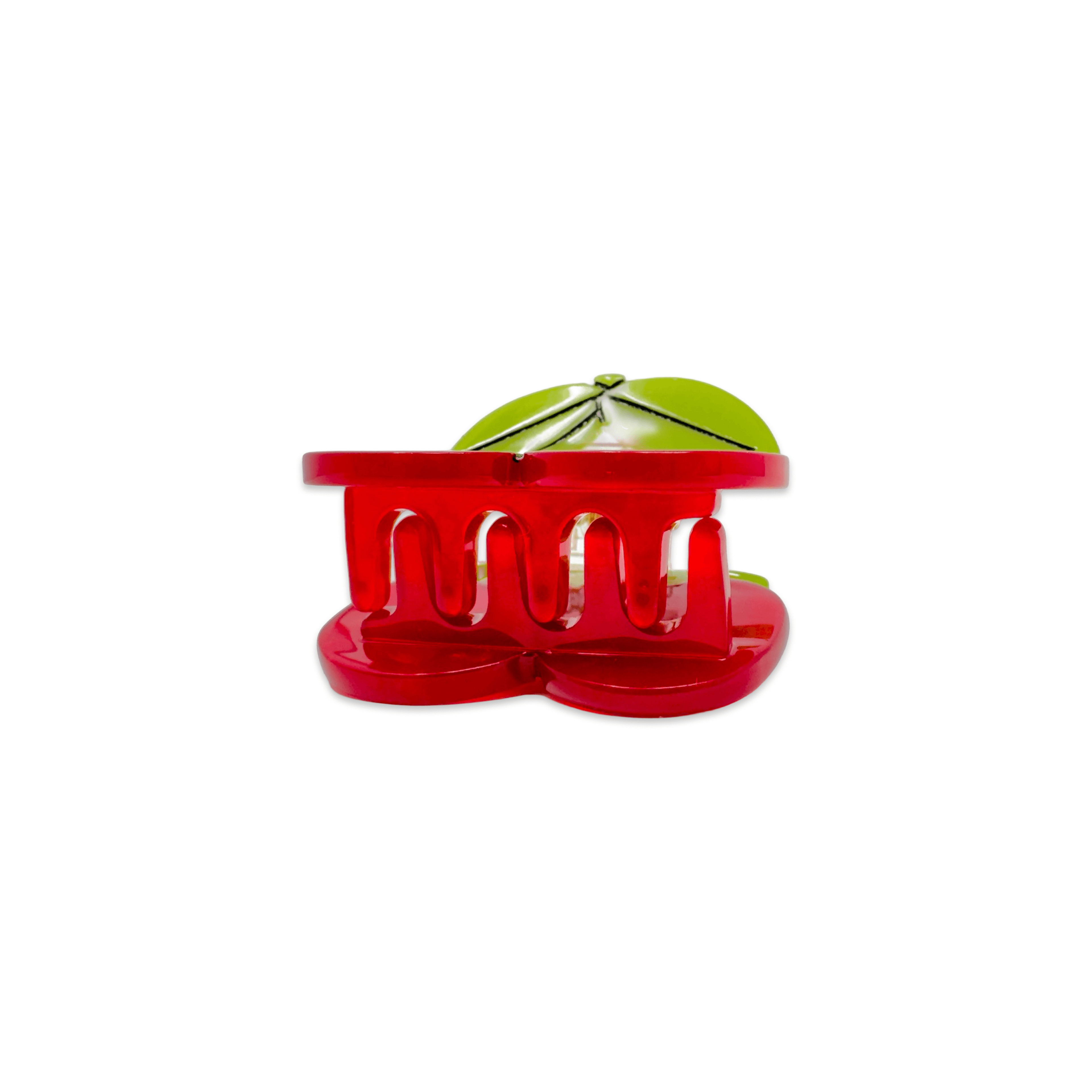Jenny Lemons Hair Claw Clip - Mini Maraschino Cherries
