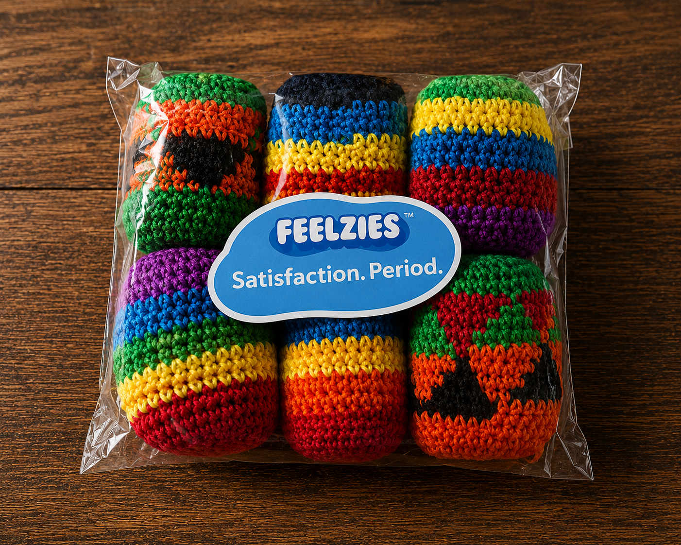 Feelzies - Competition Footbags – Assorted Hacky Sacks