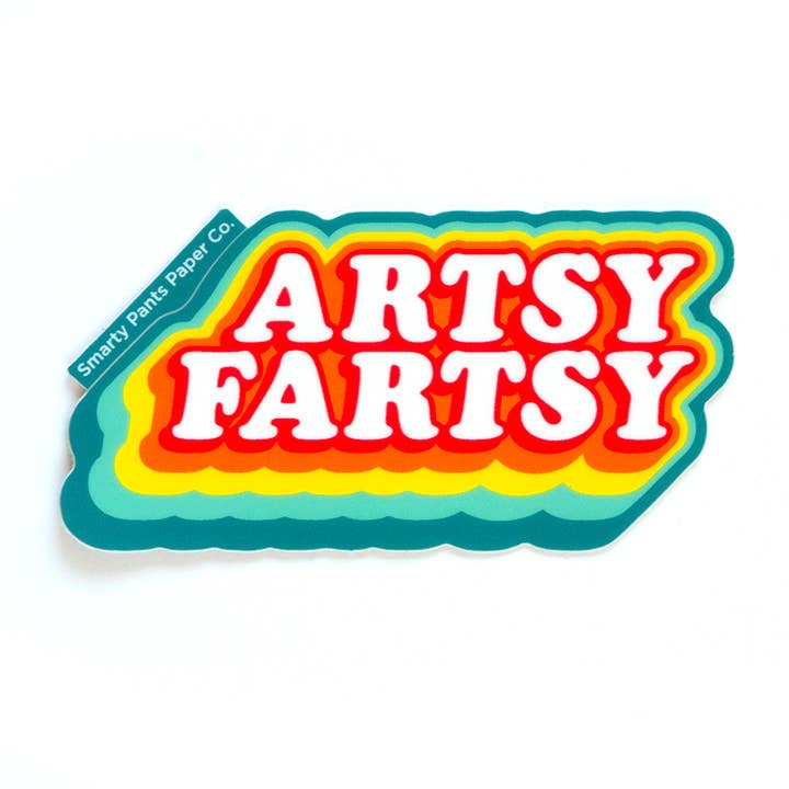Smarty Pants Paper - Artsy Fartsy Sticker