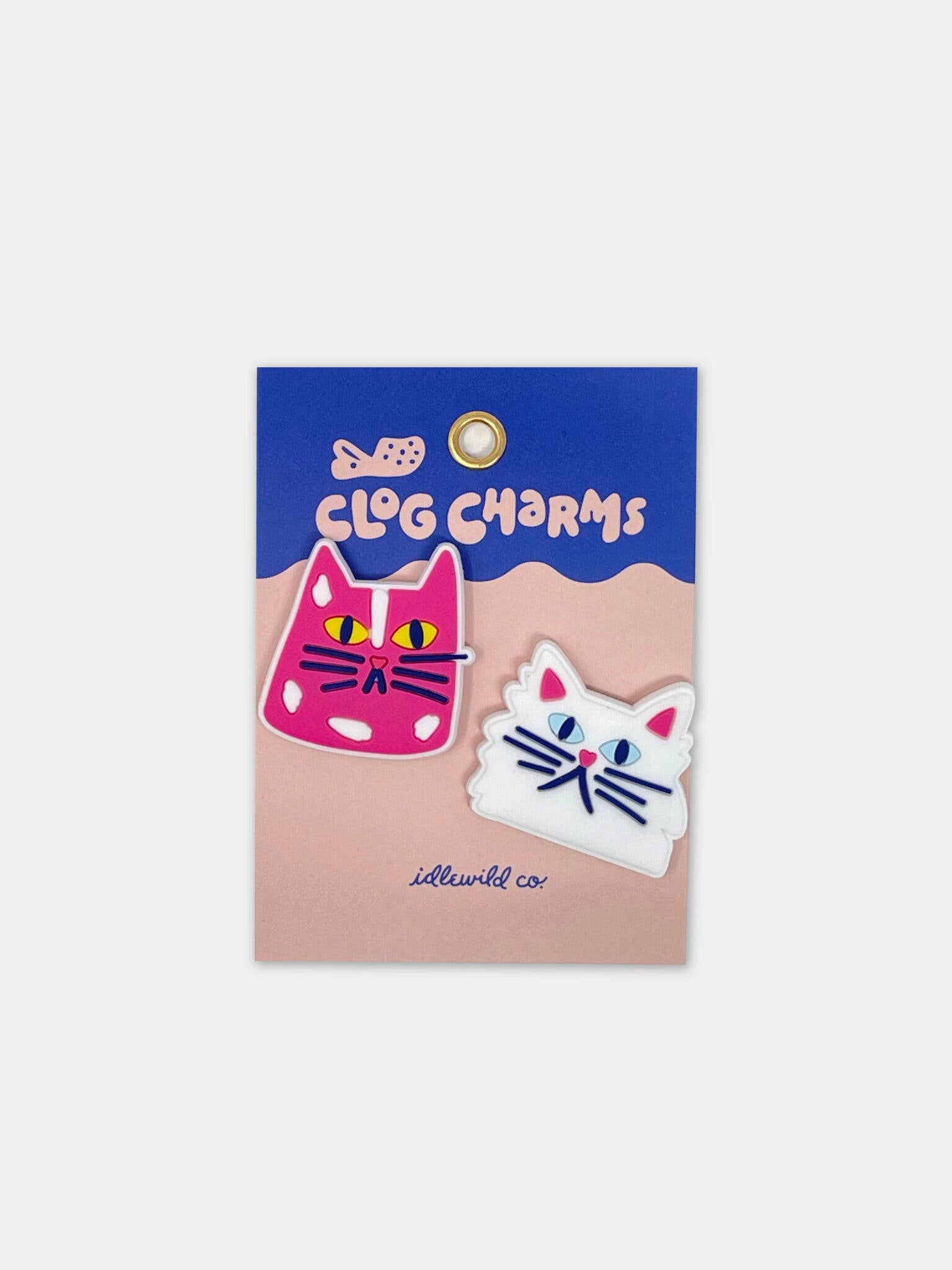 Idlewild Co. Croc Clog Charms - Cats