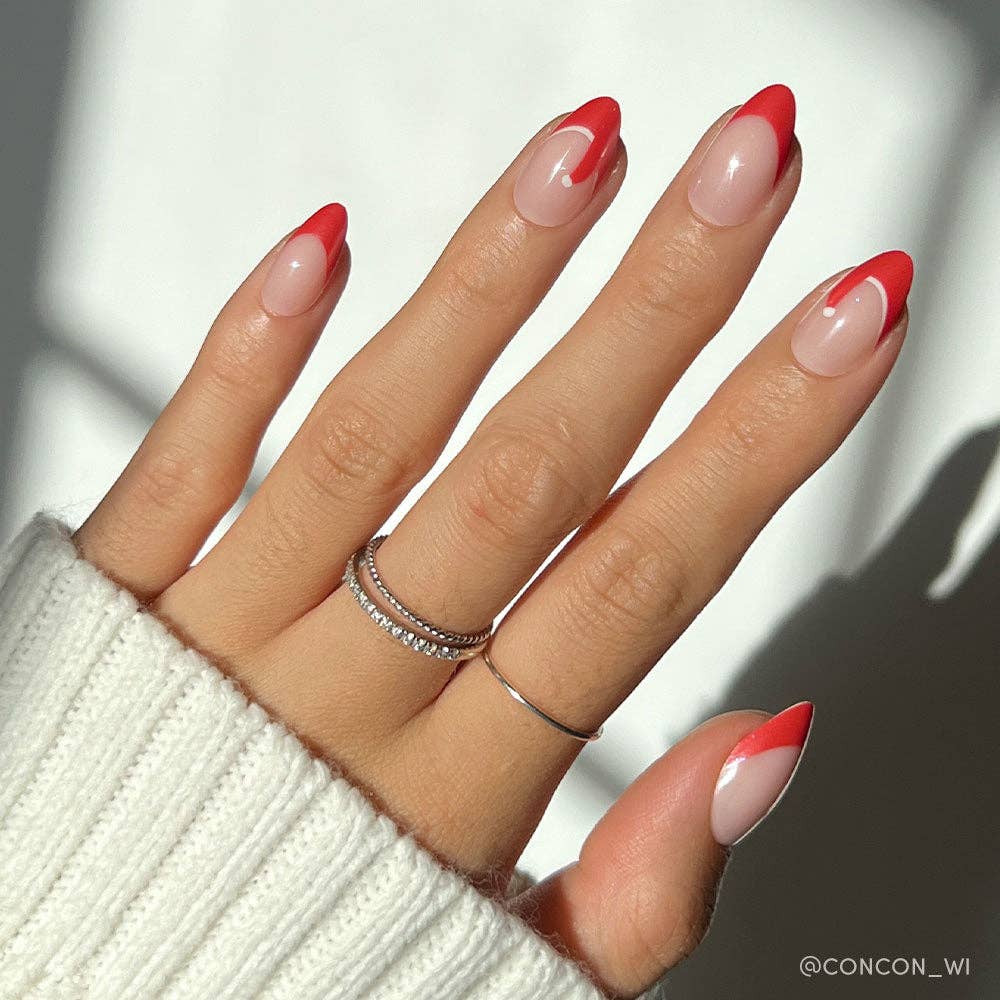 Glamnetic Press On Nails - Mrs. Claus