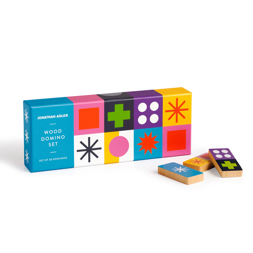 Chronicle Books - Jonathan Adler Helsinki Wood Domino Set
