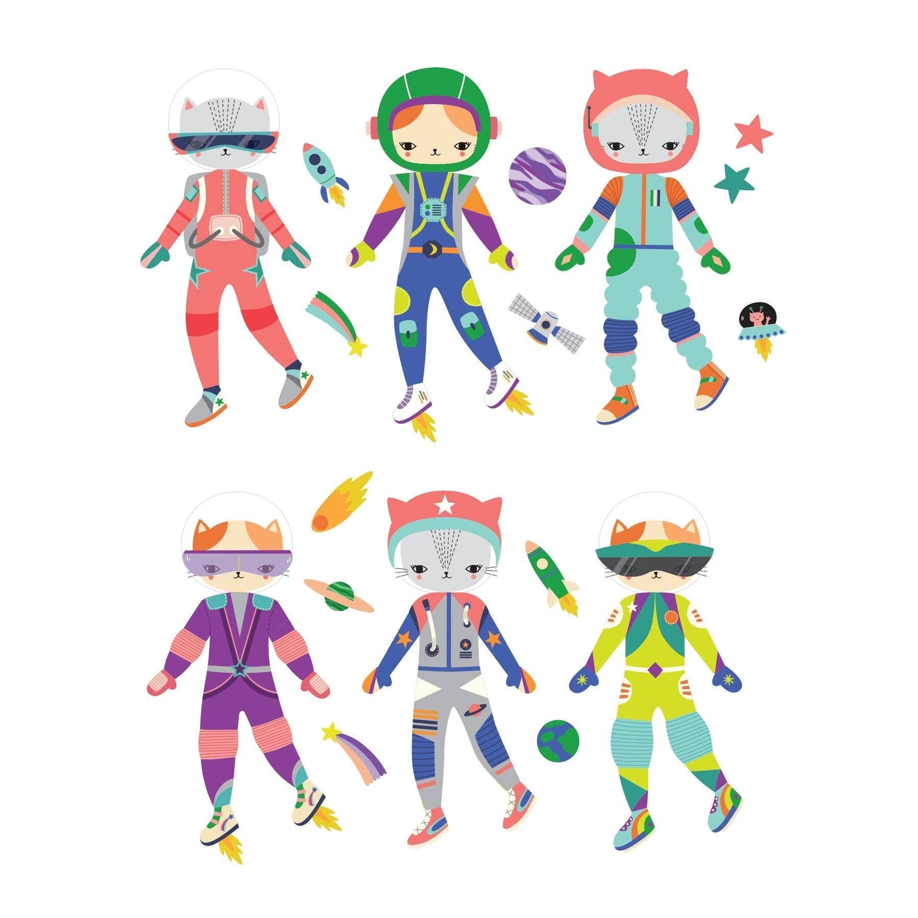 Chronicle Books - Space Cat Magnetic Tin