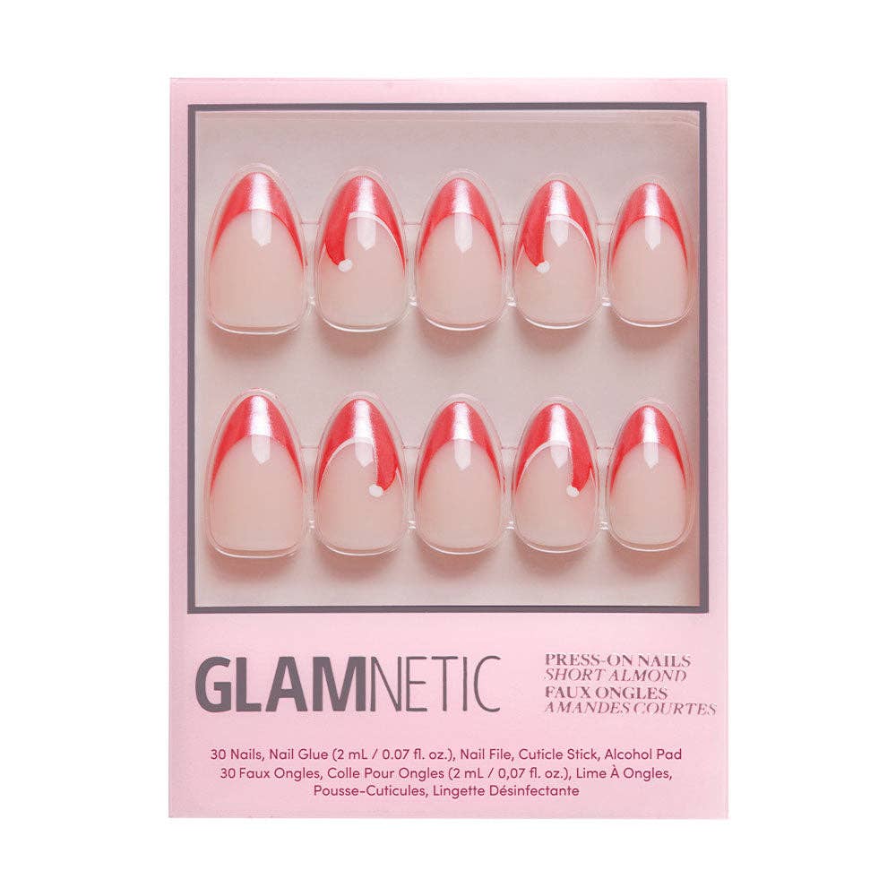 Glamnetic Press On Nails - Mrs. Claus