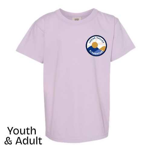 LVE Spirit Wear T-Shirt - Orchid w/ LVE Logo