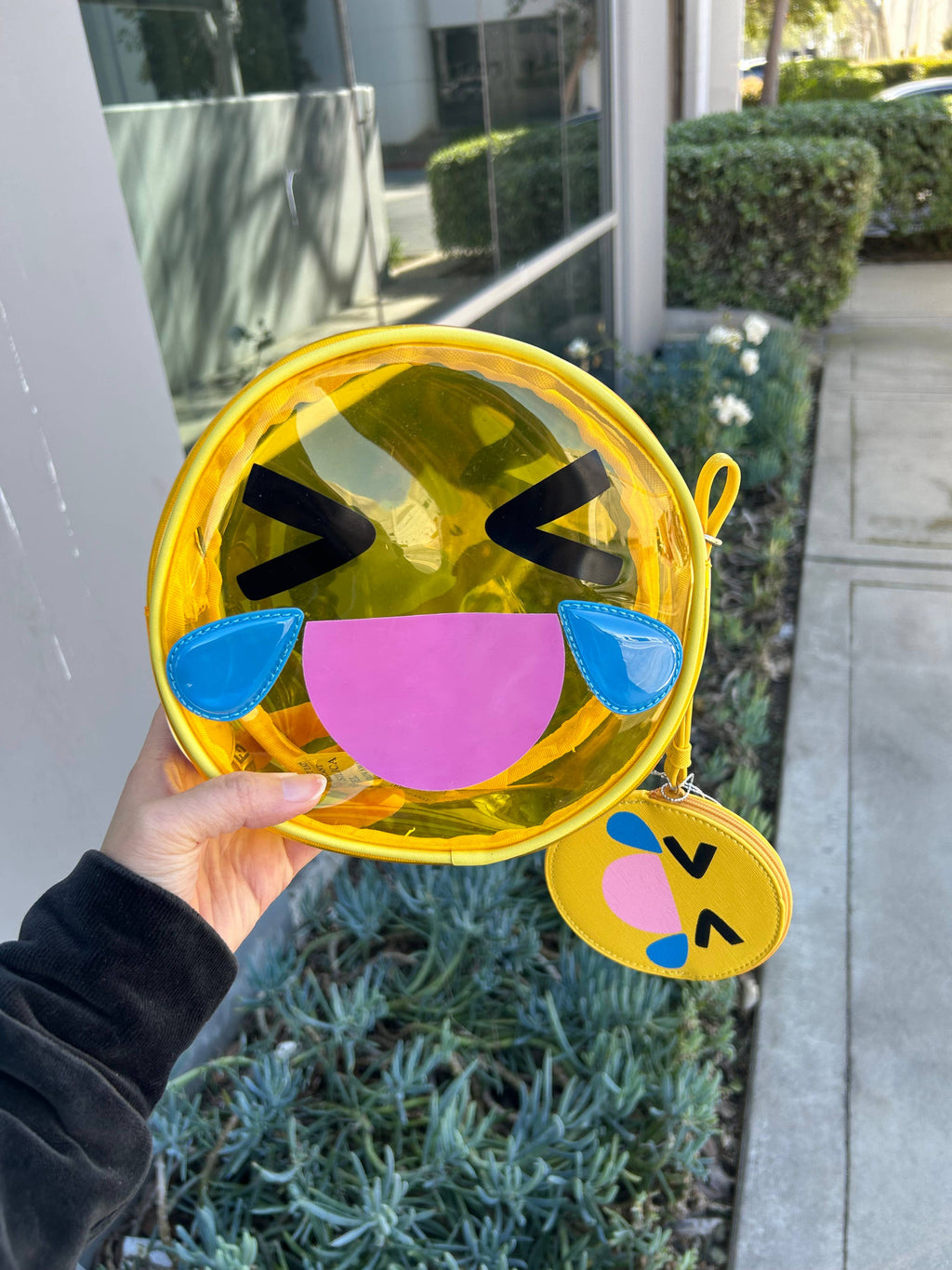 Bewaltz - Handbag - Color Changing Tears of Joy Emoji