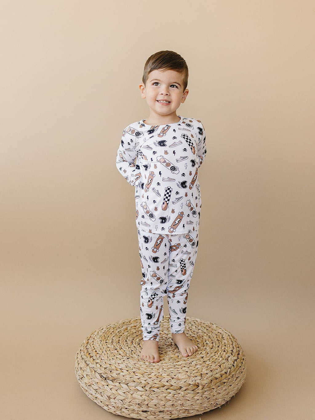 Lucky Panda Kids Bamboo Two Piece Set - Sk8er