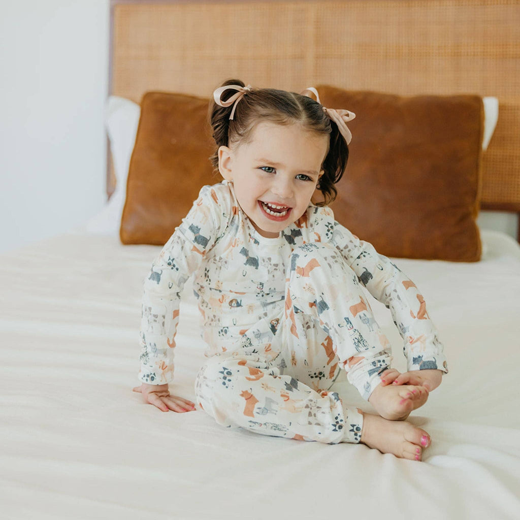 Copper Pearl Long Sleeve Pajama Set - Rufus