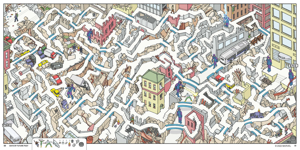 Chronicle Books - Marvel Mazes