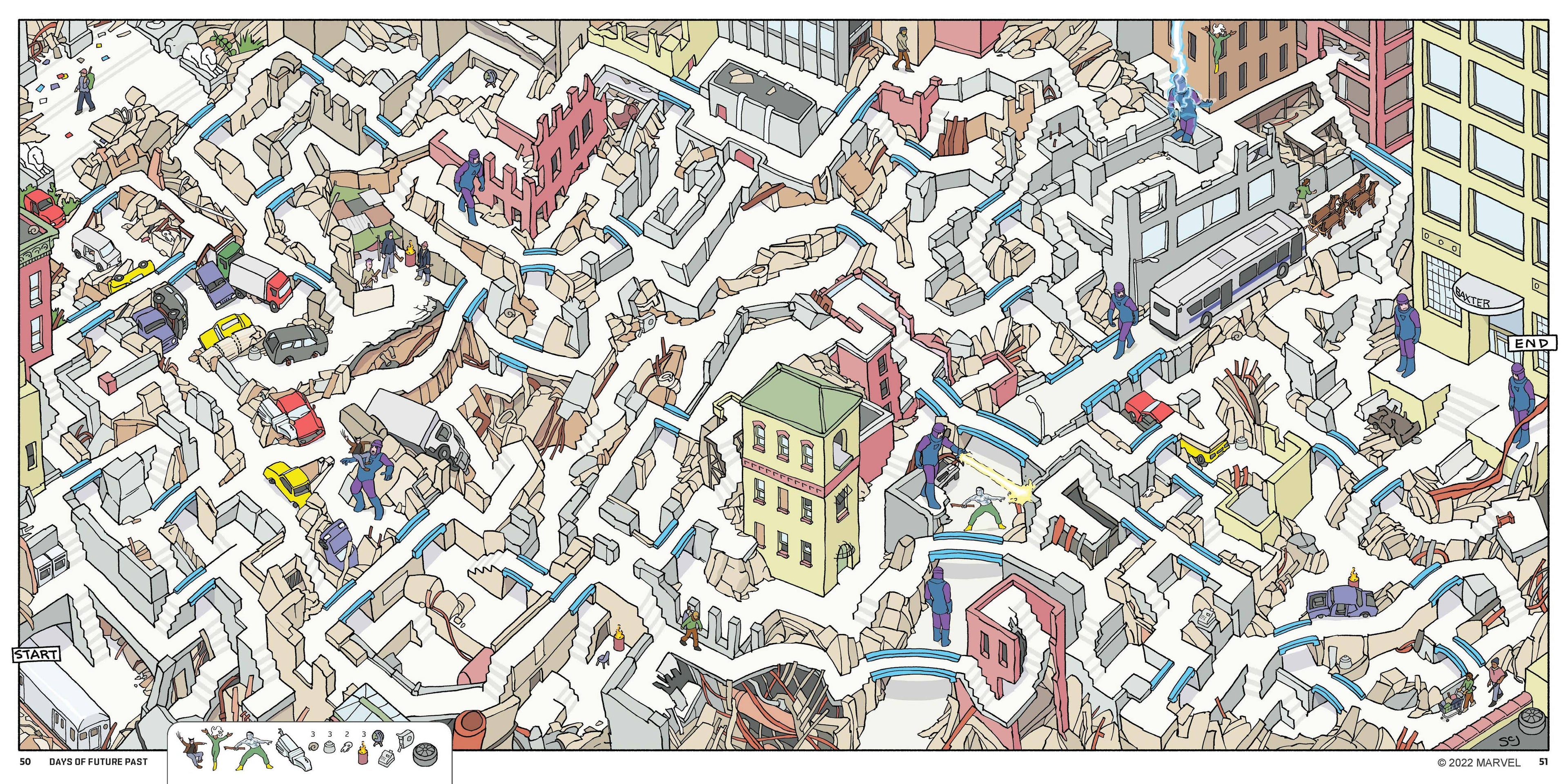 Chronicle Books - Marvel Mazes