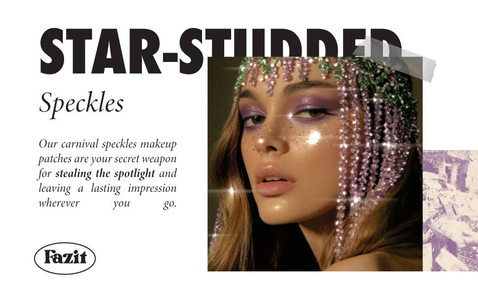 Fazit - Carnival Speckles Makeup Patches