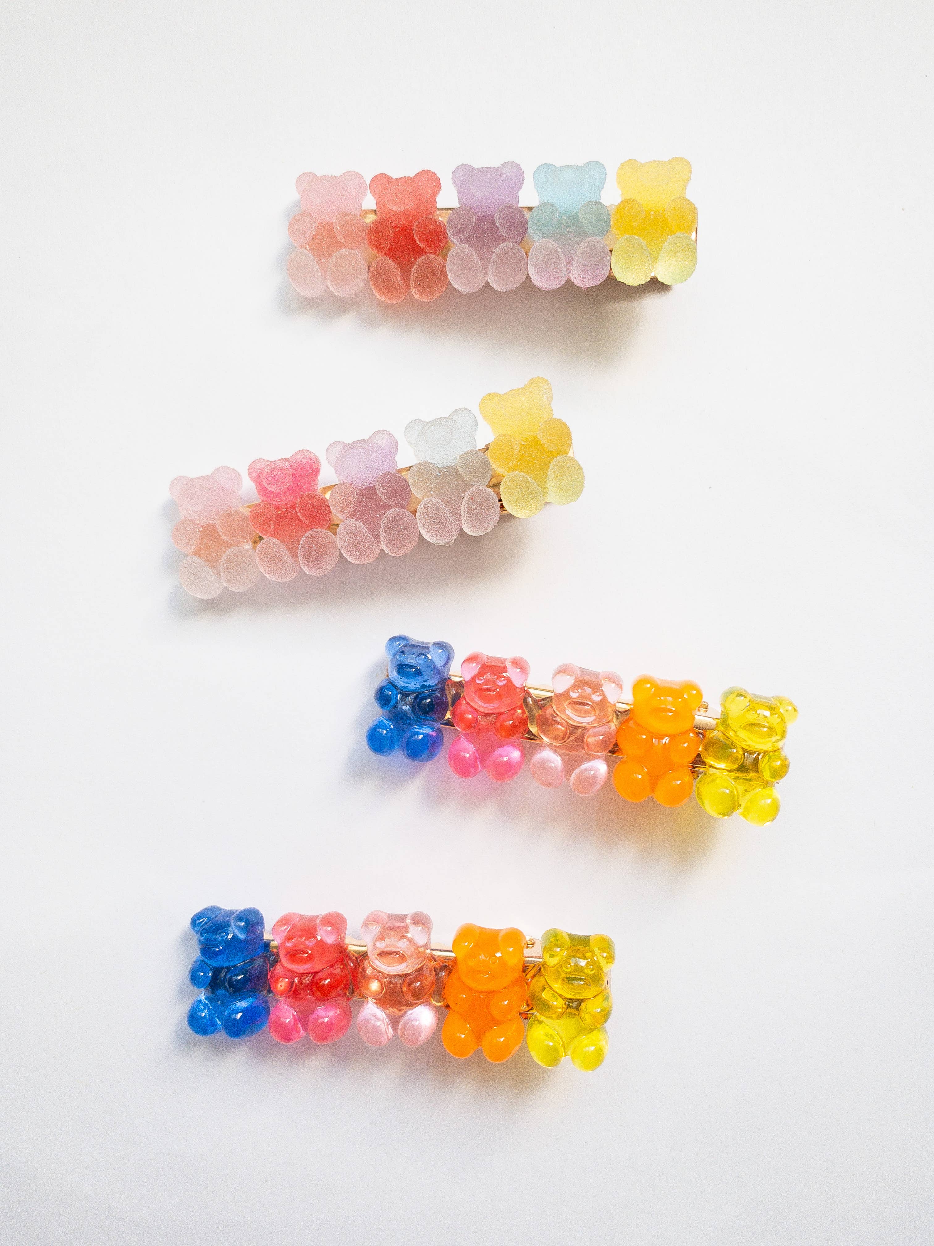 Eggy Cakes - Gummy Bear Hair Clips