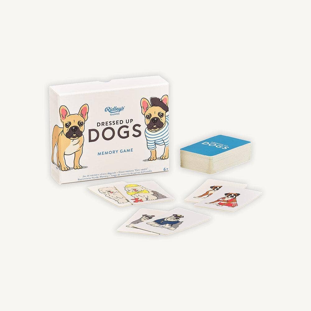Chronicle Books - Dressed Up Dogs Memory Game