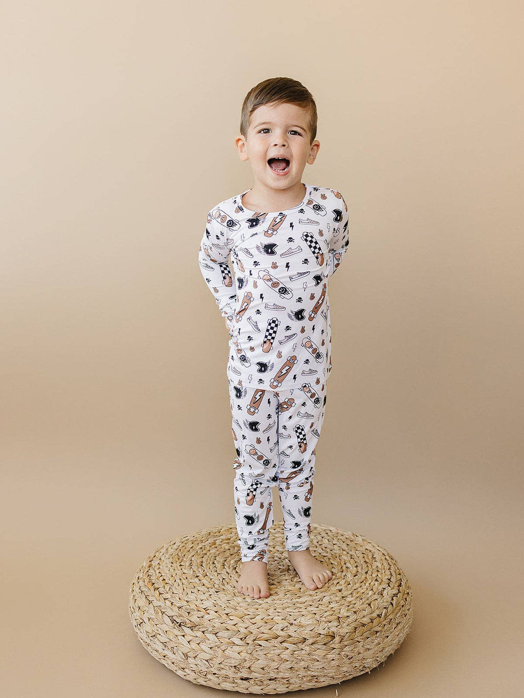 Lucky Panda Kids Bamboo Two Piece Set - Sk8er
