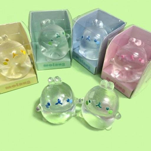 K-Wonderland - Molang Clear Mochi Squishy Figure Fidget Toy