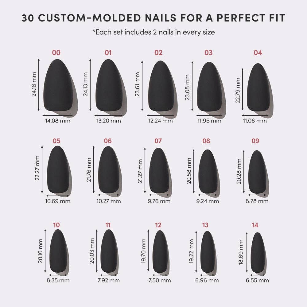 Glamnetic Press On Nails - Red Bottom
