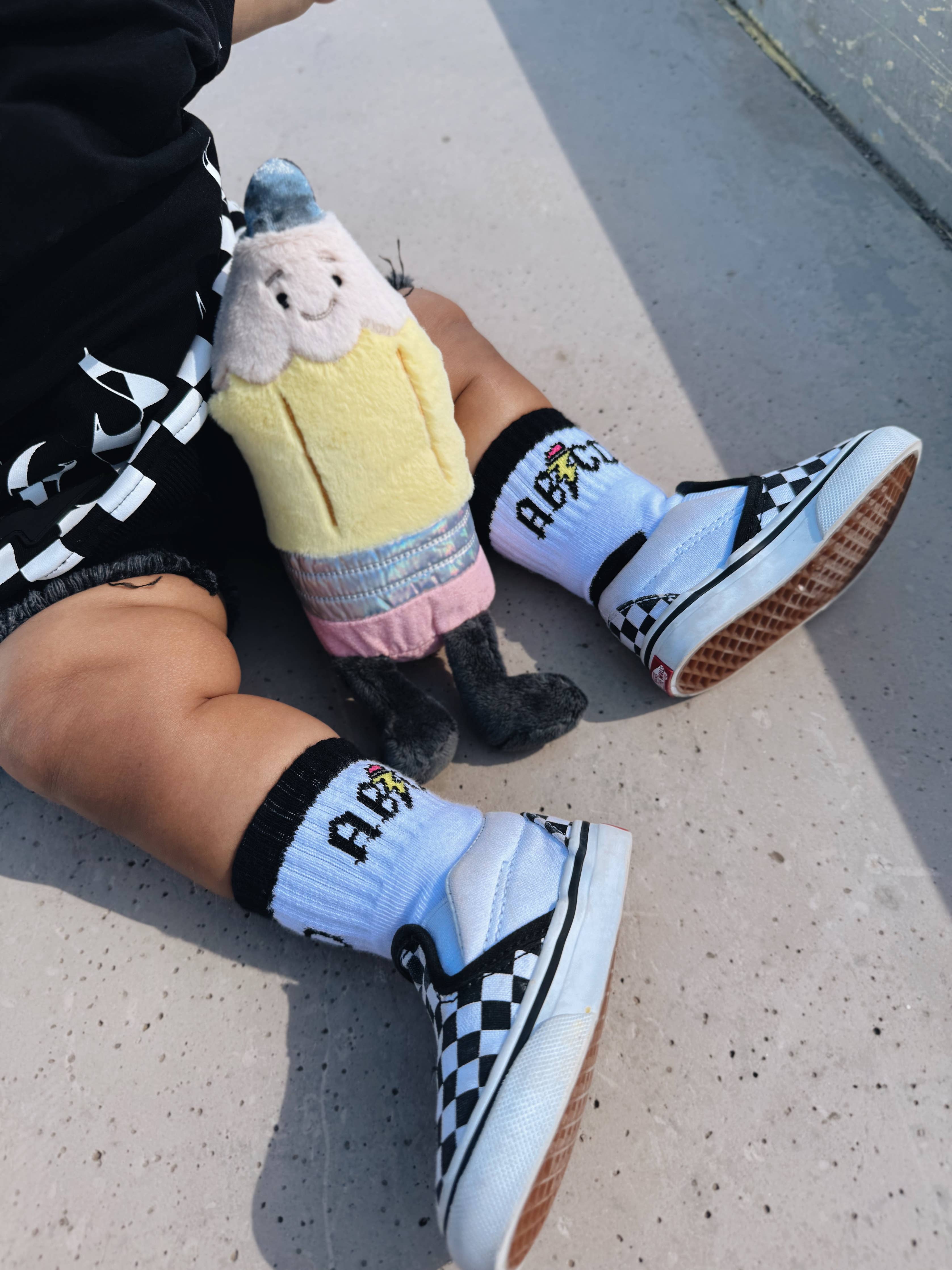 Kickin it up Socks - ABCD