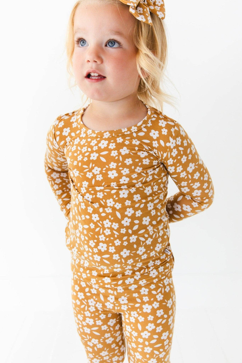 Jammie Session Bamboo PJs - Honey Blooms