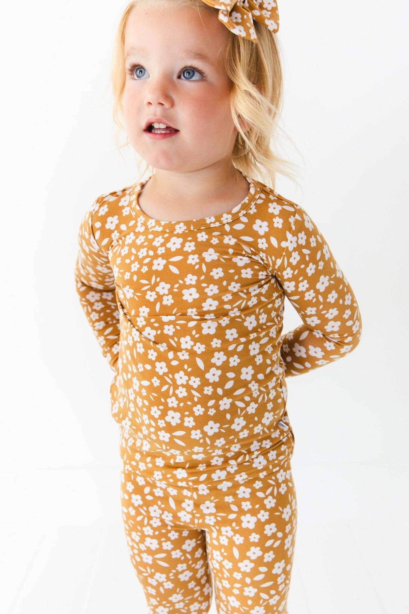 Jammie Session Bamboo PJs - Honey Blooms