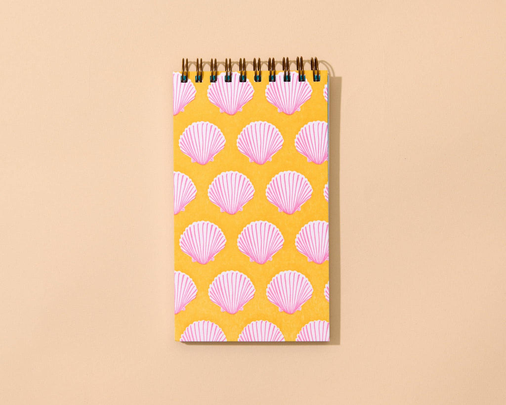 And Here We Are Spiral Notebook - Pink Shells