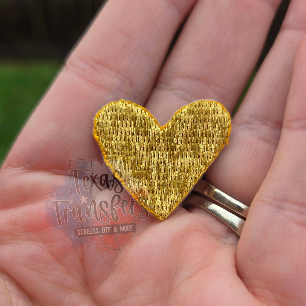 Texas Transfers Patch - Small Hearts